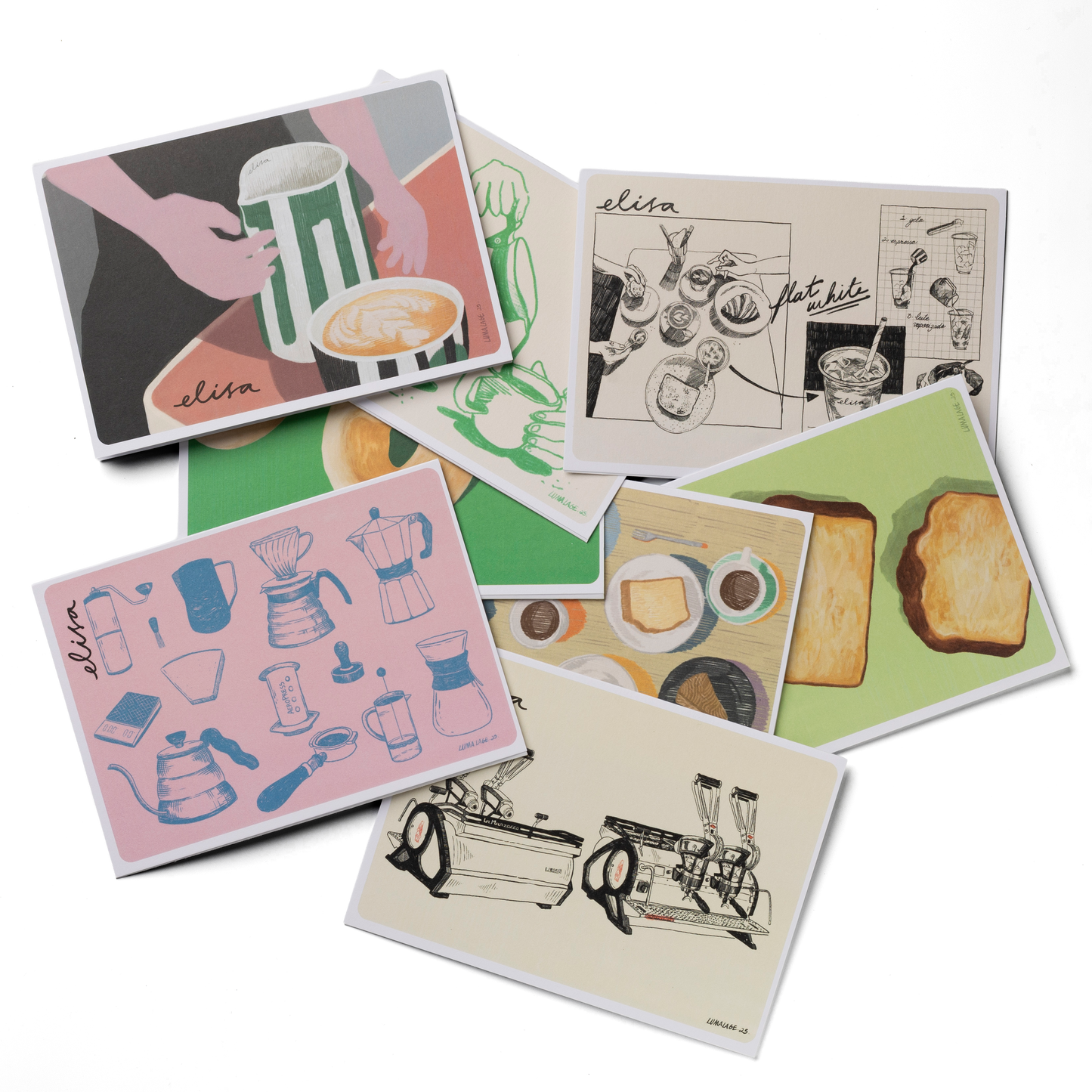 CARTÕES ELISA - Café & Arte