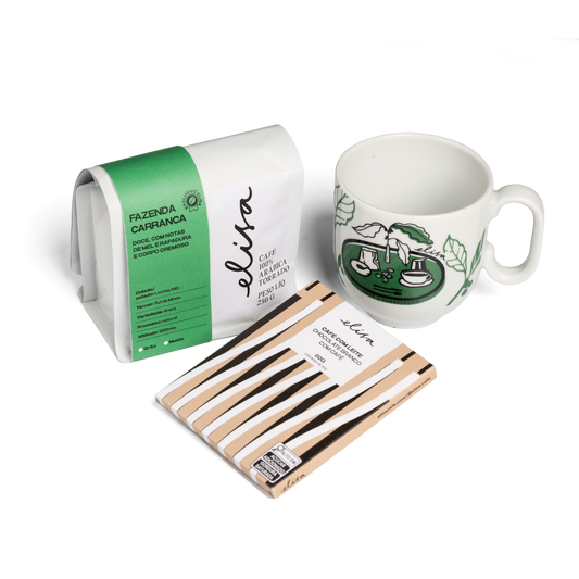 OFERTAS DE NATAL - Café + Caneca + Chocolate (60g)