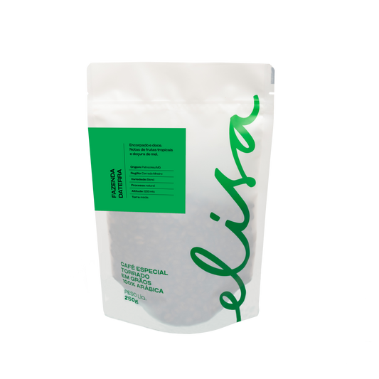 DATERRA - açúcar caramelizada e frutas amarelas