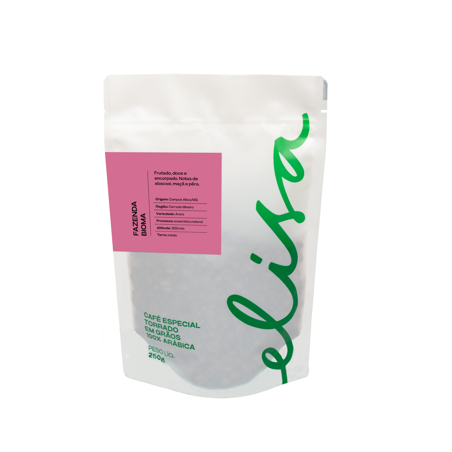 BIOMA - frutado, doce com notas de abacaxi