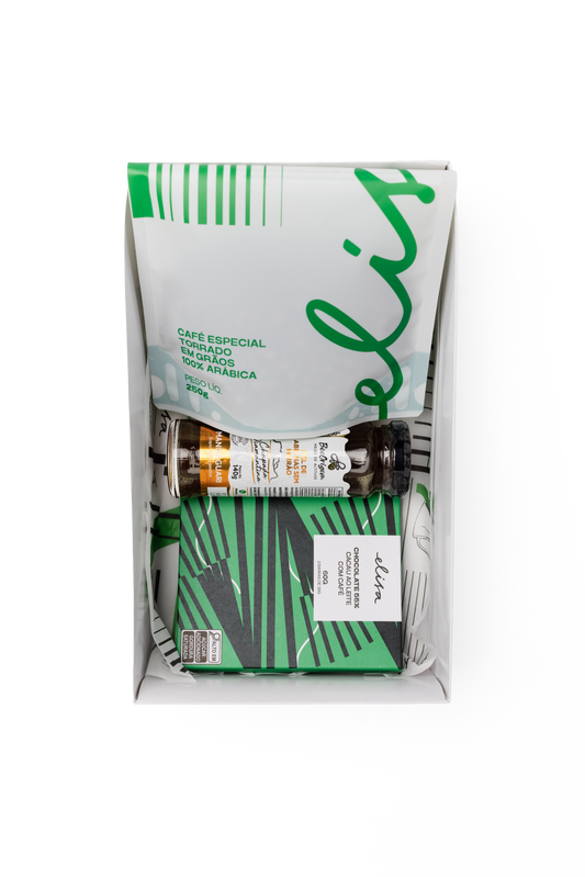 KIT PRESENTE - CAFÉ + MEL+ CHOCOLATE