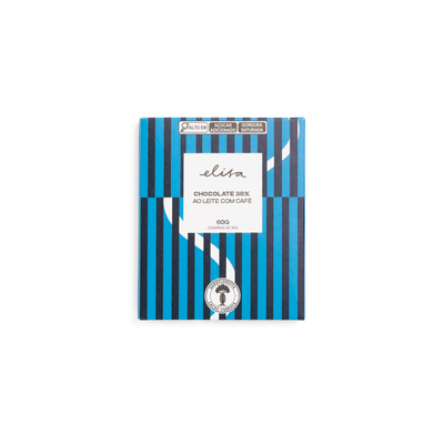CHOCOLATE AO LEITE 36% COM CAFÉ