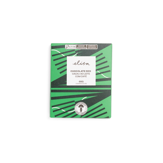 CHOCOLATE 55% + CAFÉ