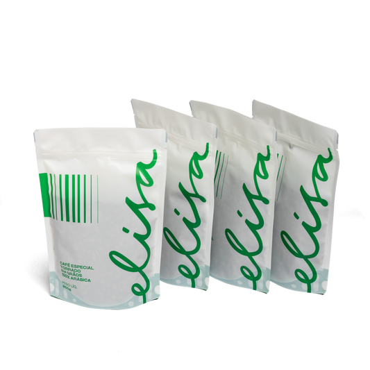 4 caixas de 250grs (80 - 85 xícaras de café)